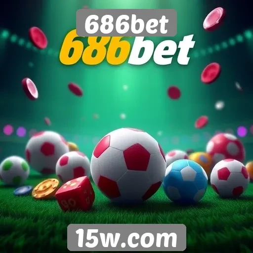 Variedade de jogos disponíveis no 686bet